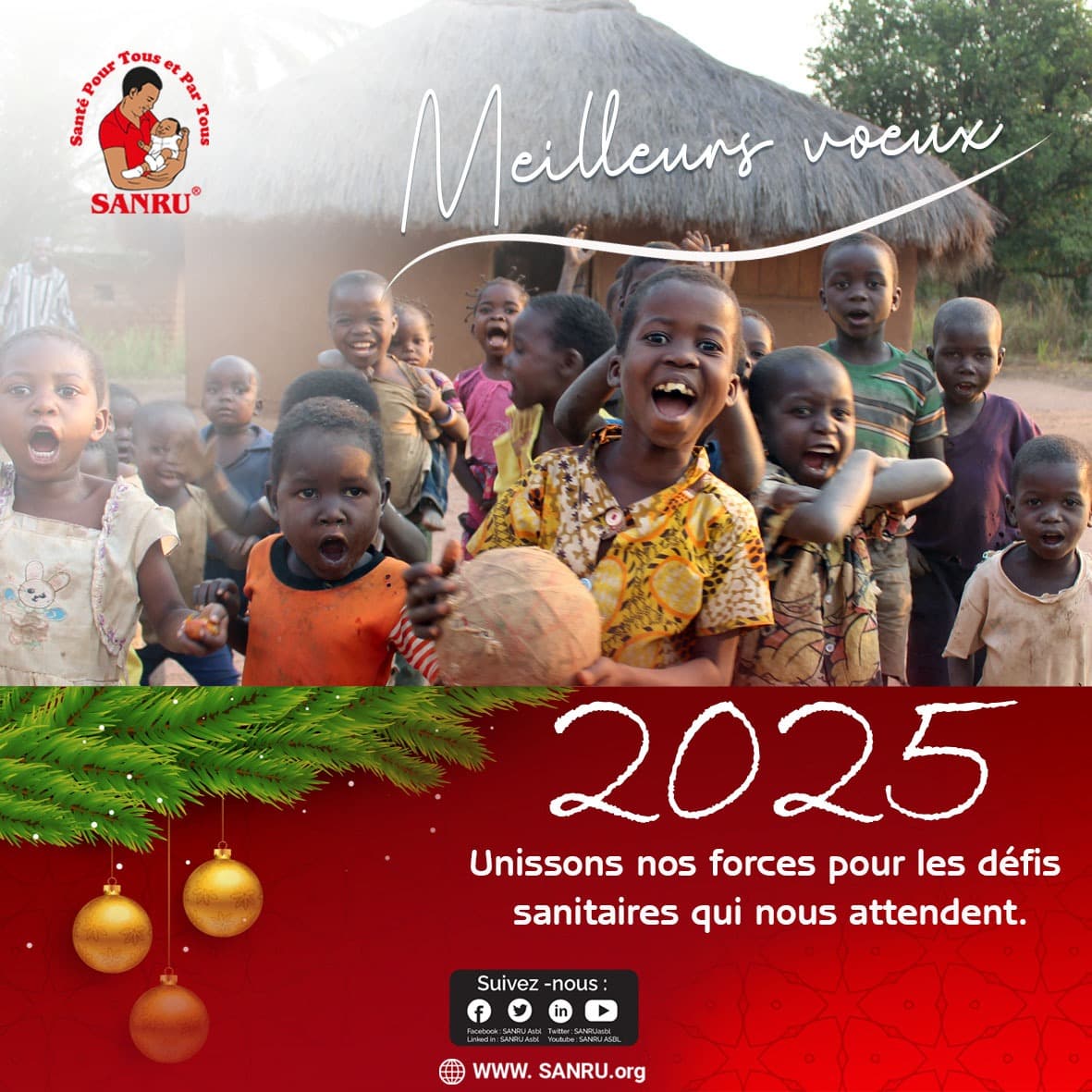Message de fin d’année 2024 de la Direction de SANRU