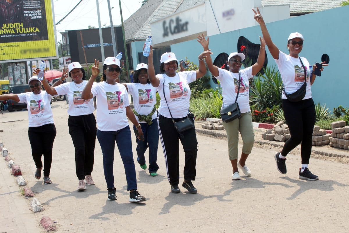 SANRU organise une marche de santé en l’honneur des femmes : « Pour l’égalité, la santé et le leadership des femmes »