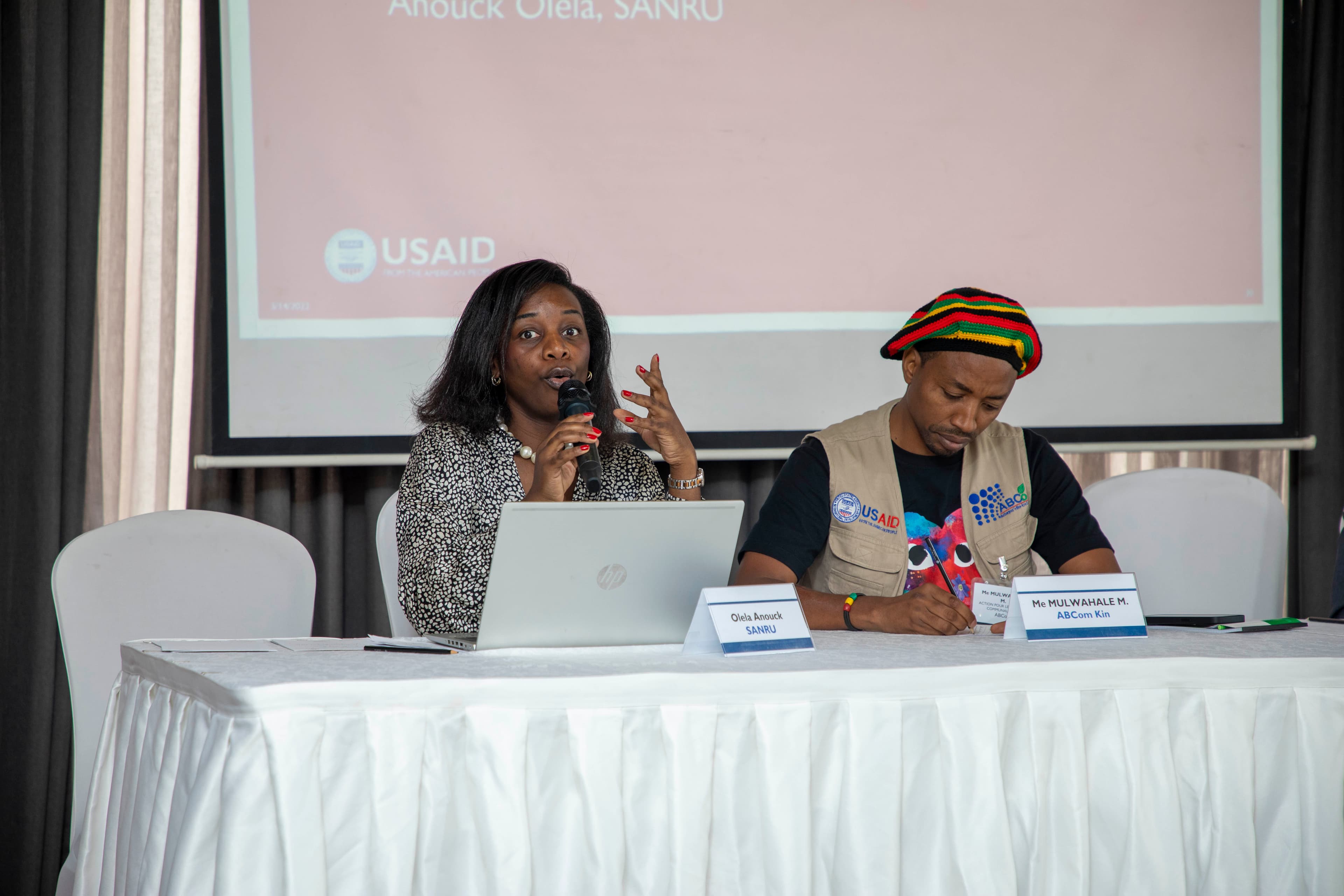 PARTAGE D’EXPERIENCE DE SANRU ASBL DANS LA MISE EN ŒUVRE DES PROJETS FINANCES PAR L’USAID.
