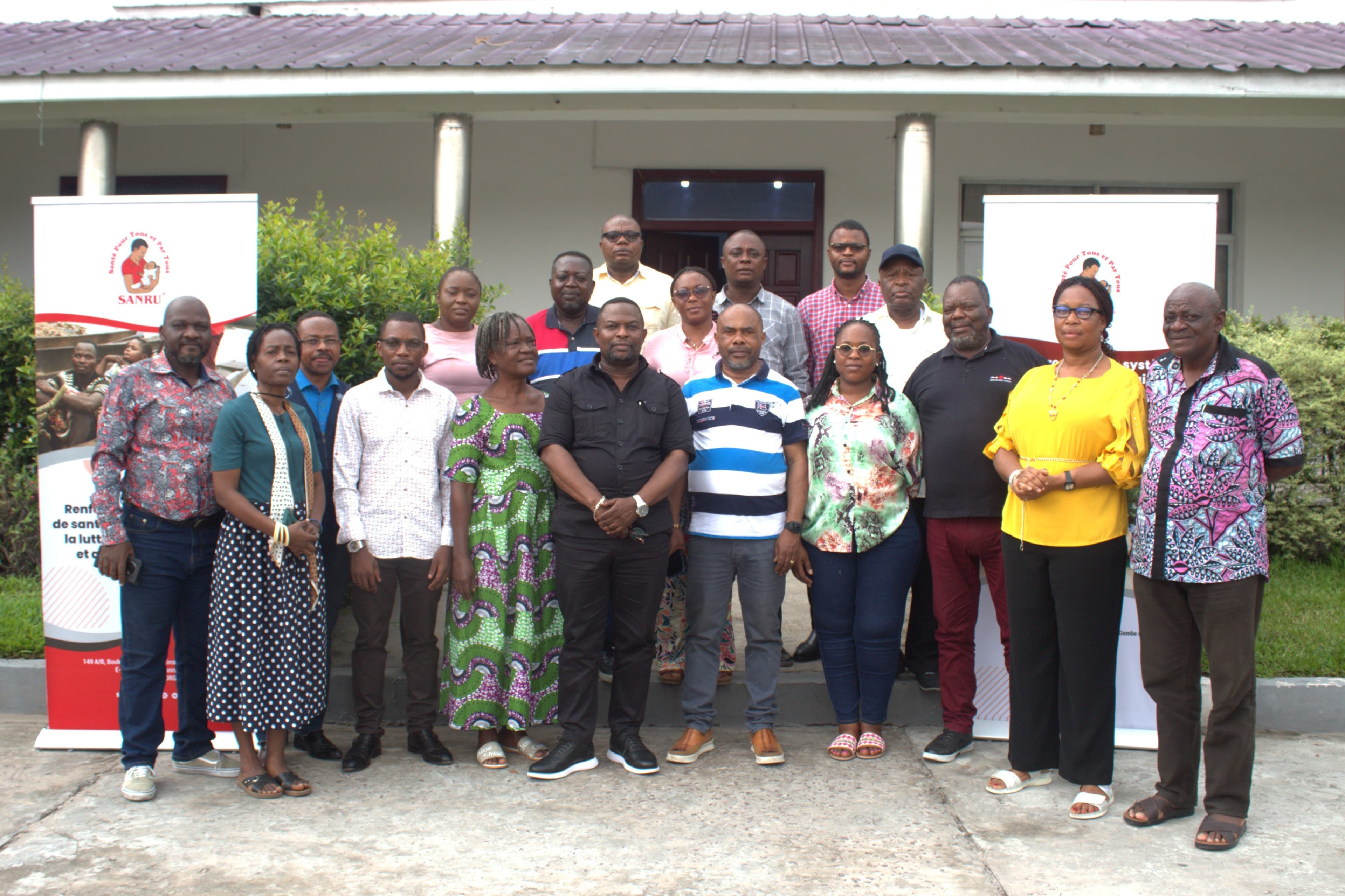 SANRU Asbl appuie l'actualisation du Manuel des procédures d’organisation et de fonctionnement des structures et approches communautaires de la RDC